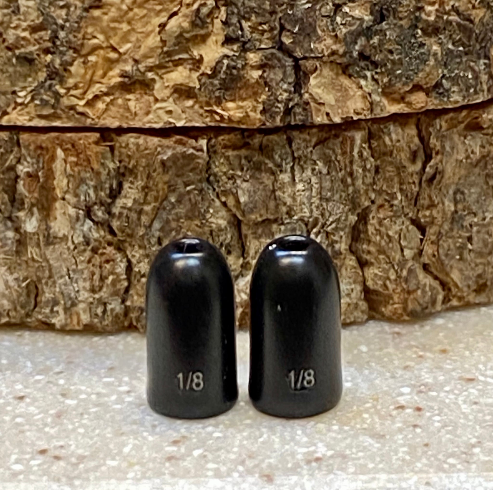 🎣 Piombi Al Tungsteno Nero 1/32 Oz Per Pesca Delicate – 15 Pezzi Bullet Weights
